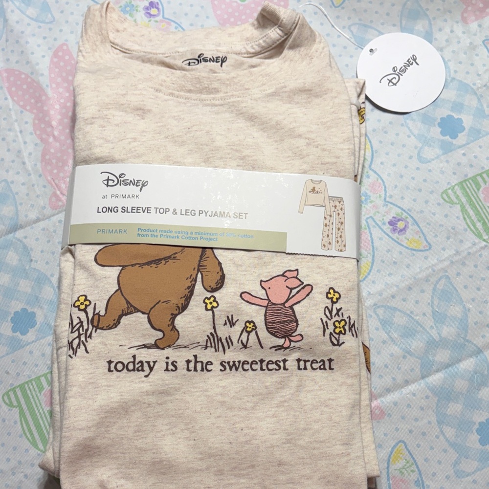 Disney Pajama Set with Pooh and Piglet